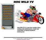 Archived homepage of Hog Wild TV